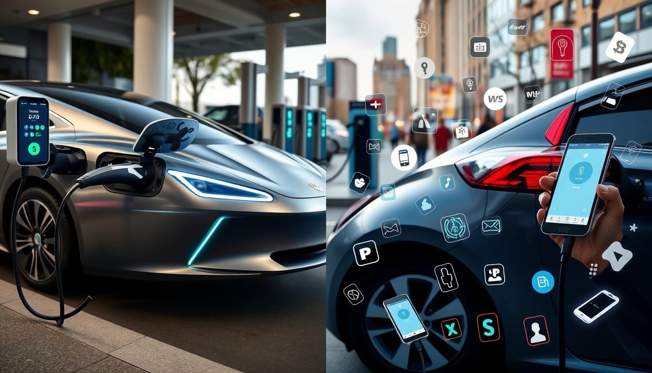 Contactless vs app EV payment price comparison UK