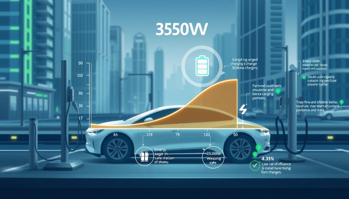 EV charging curve 350kW explained UK