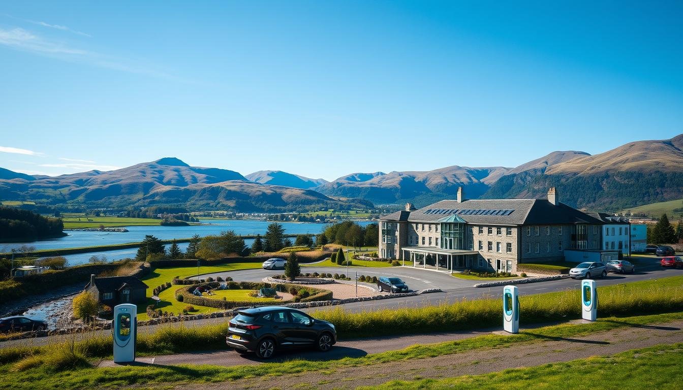 Hotels with EV charging Scotland