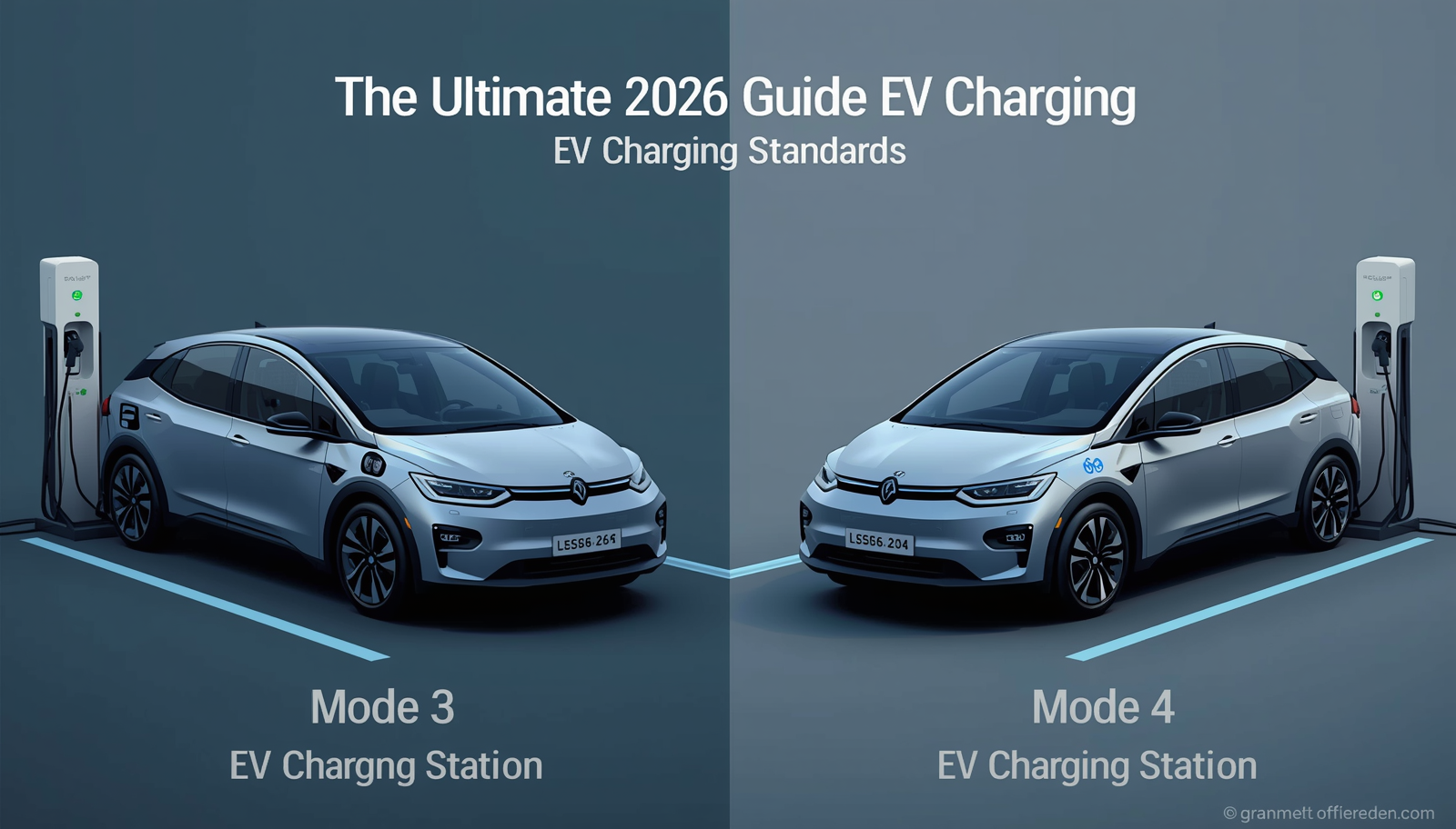 Mode 3 vs Mode 4 EV charging standards UK