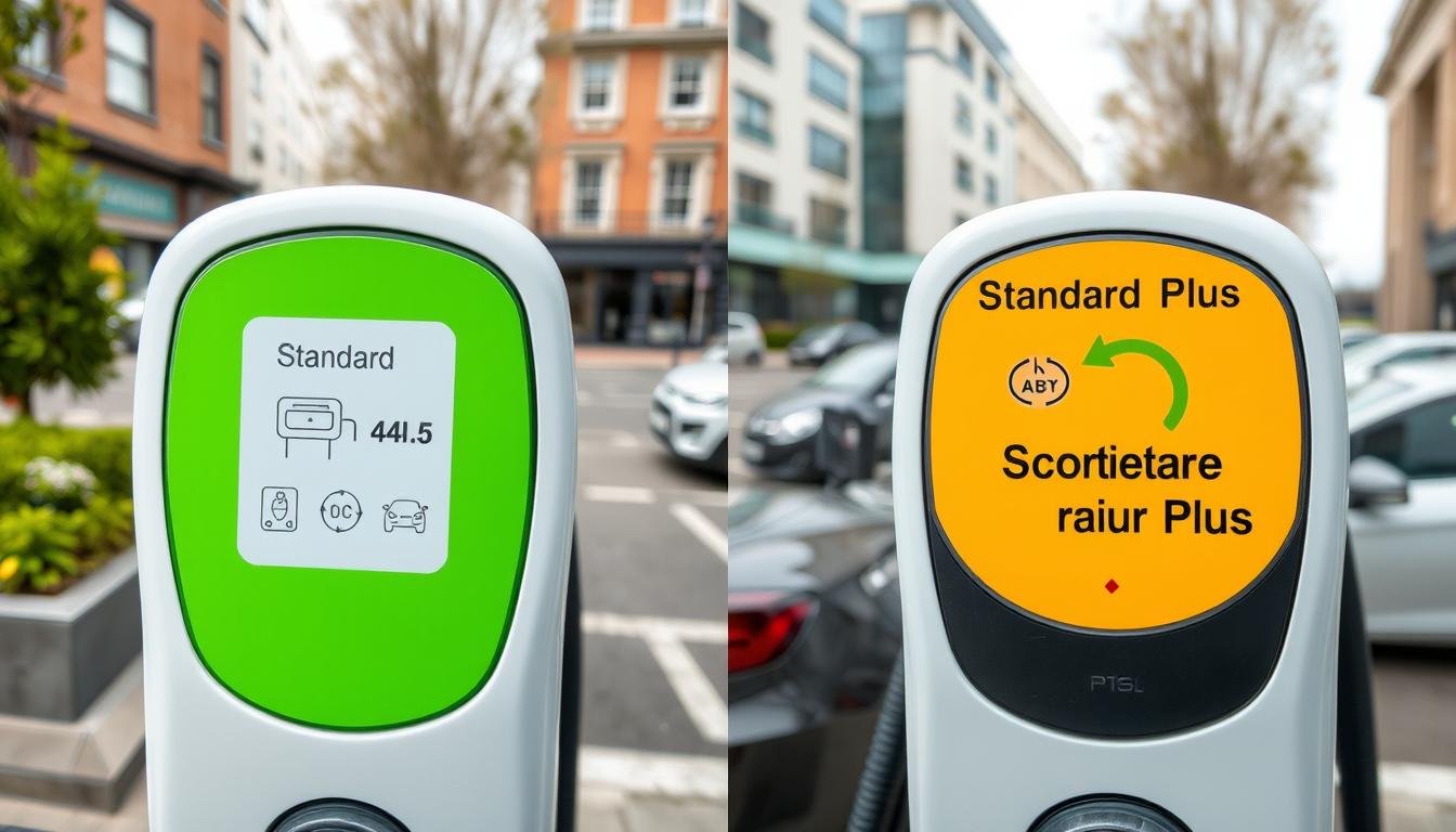 UK EV charging labels 2026 standard plus